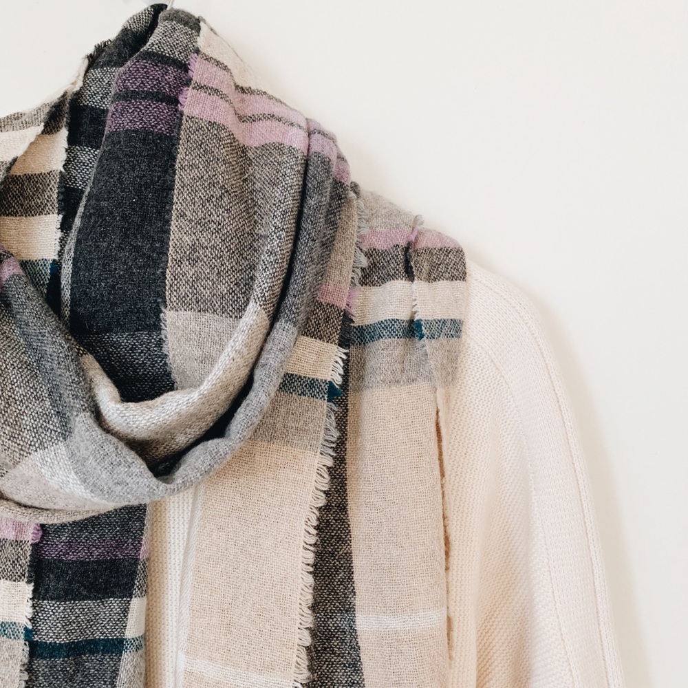 J. Crew Plaid Scarf